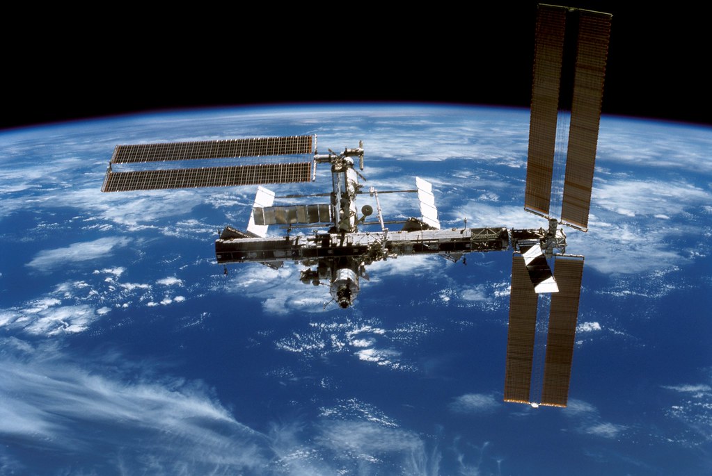 Released to Public: International Space Station Above Earth, December 2006 (NASA) — illustrating Solar financing